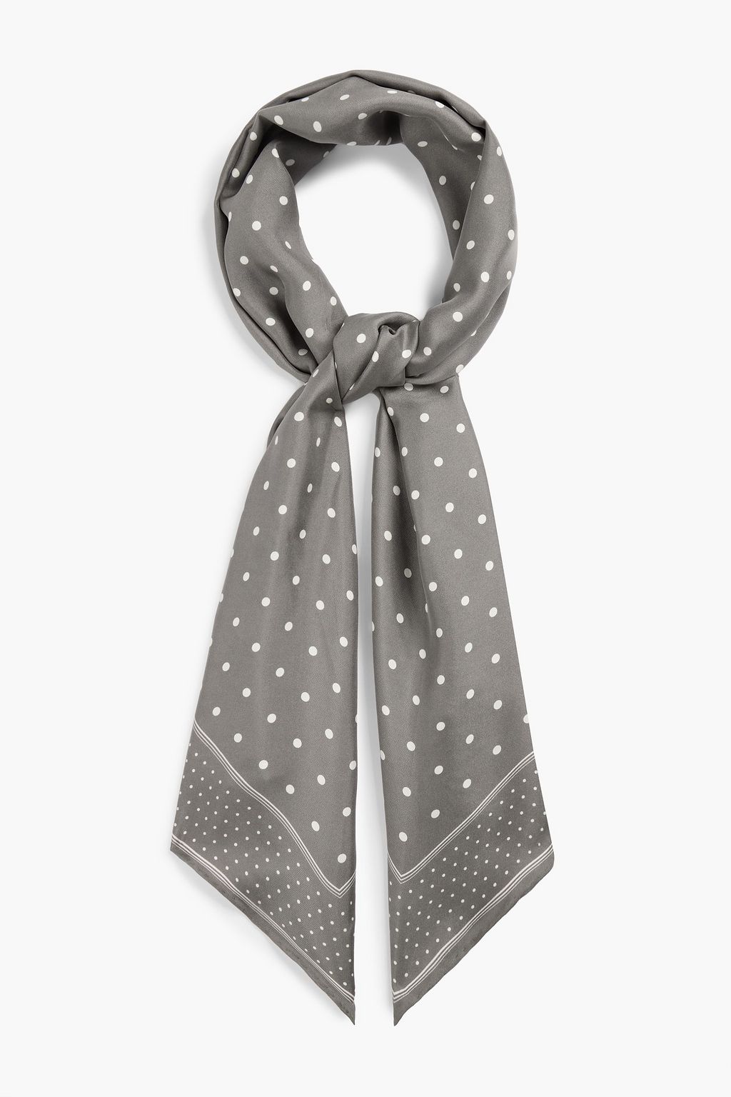 Polka dot shop square scarf