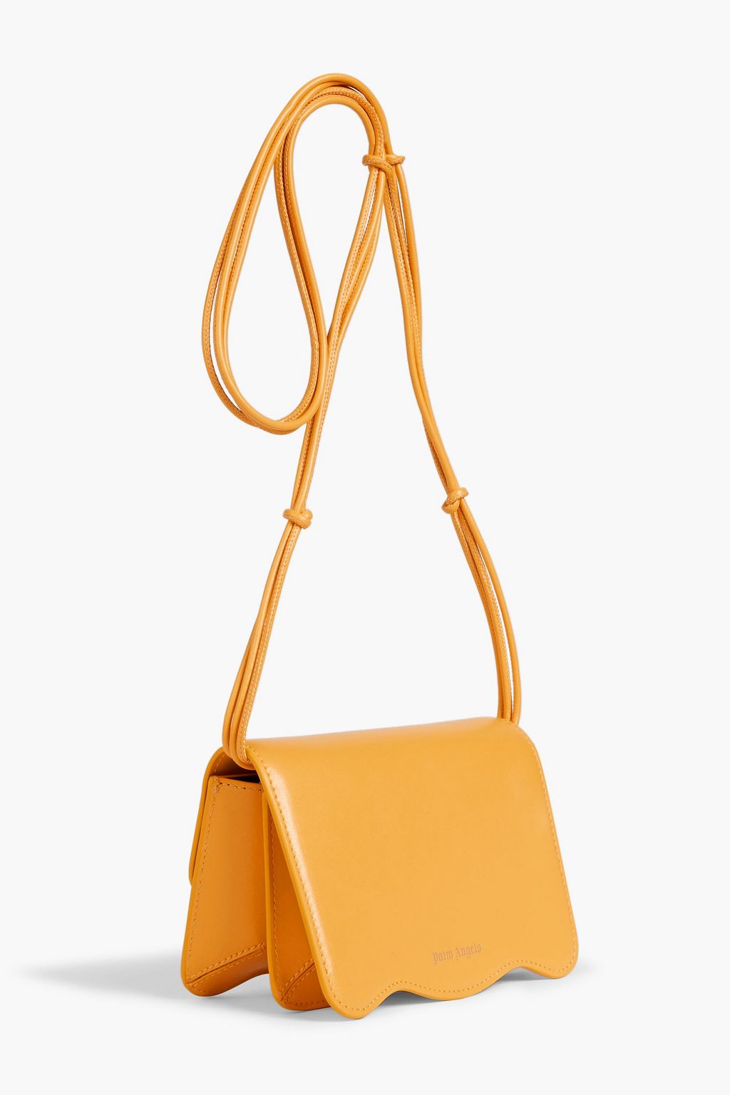 PALM ANGELS Palm Beach leather shoulder bag