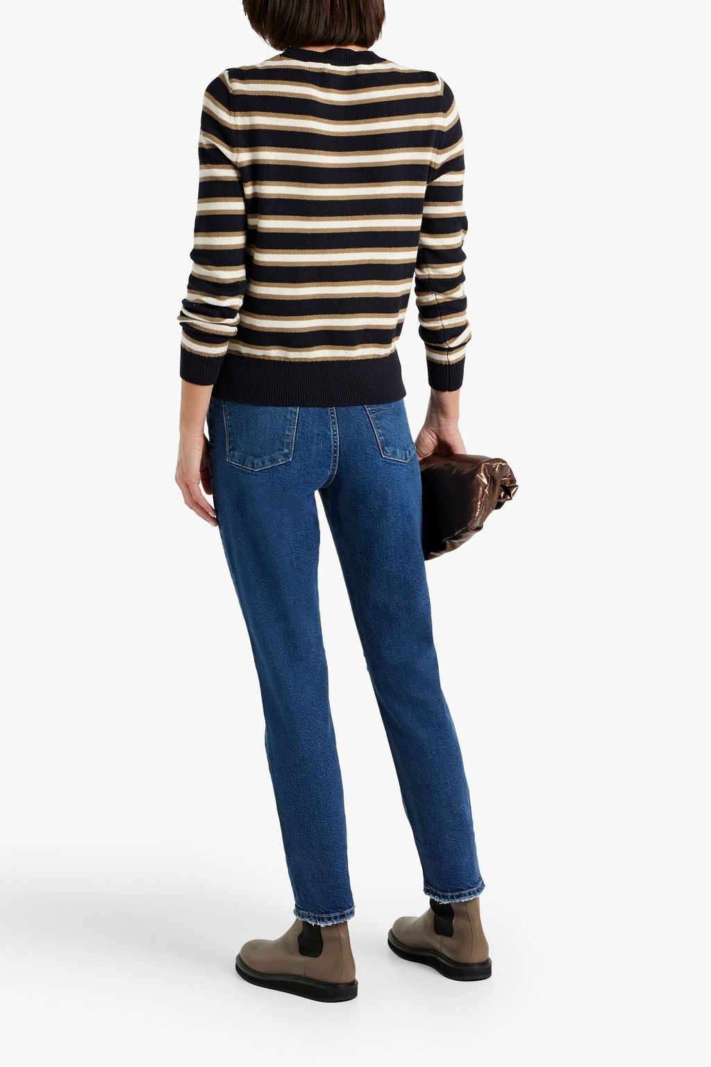 CHINTI & PARKER Jalisco gestreifter Pullover aus Baumwolle