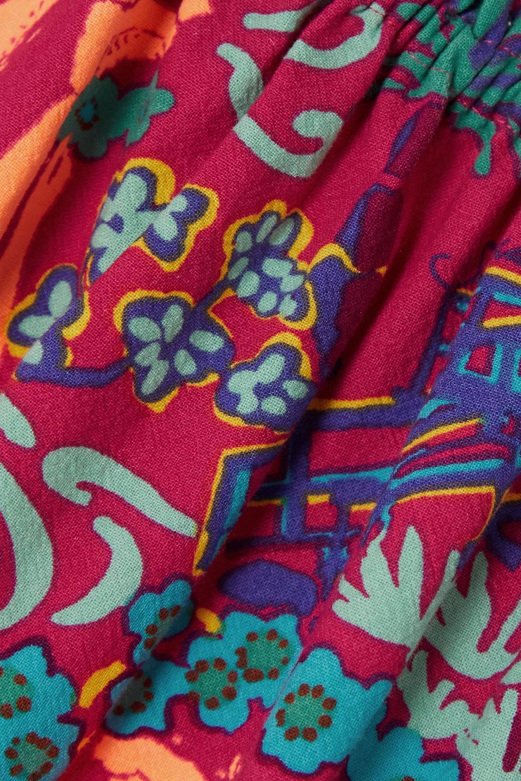 SEE BY CHLOÉ بلوزة «فينيس» مصنوعة من القطن ومزينة بطبعات