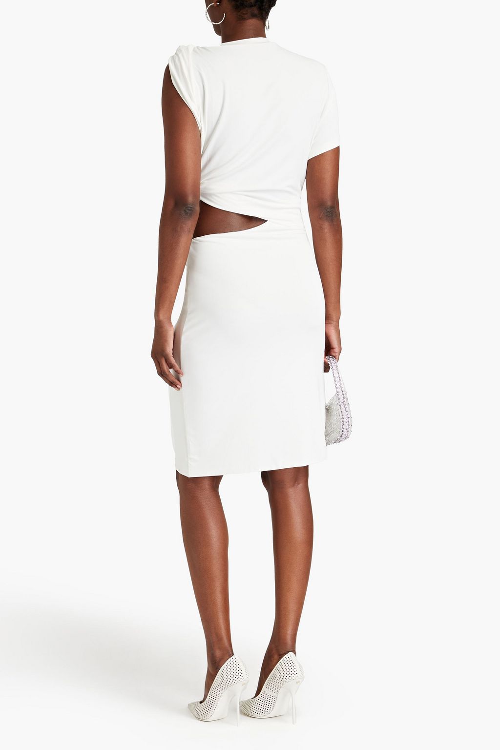 MAGDA BUTRYM Twisted cutout jersey dress