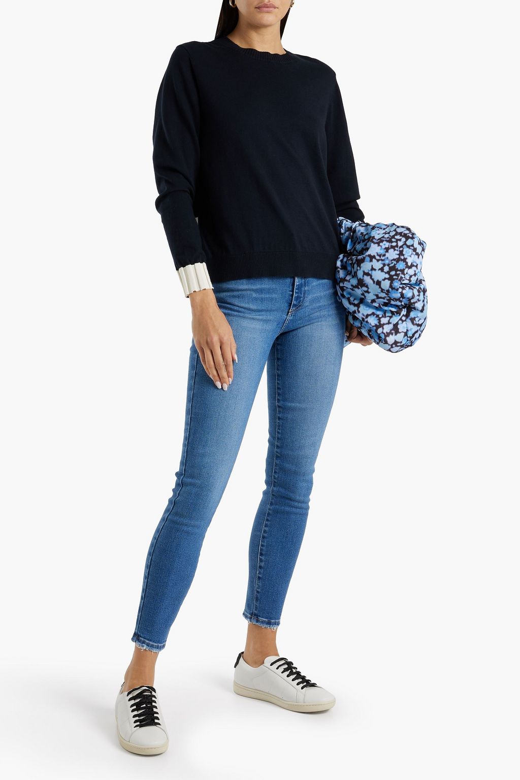 NOBODY DENIM بنطلون جينز سكيني «كولت» بخصر مرتفع