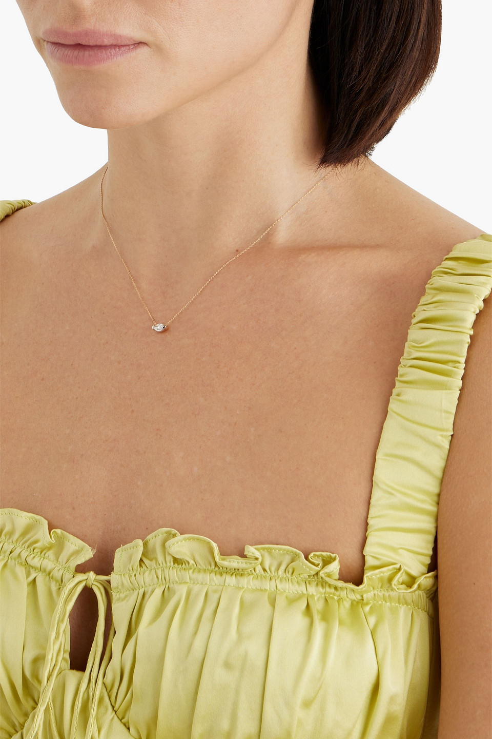 Adina Reyter 14 Karat Gold Diamond Necklace