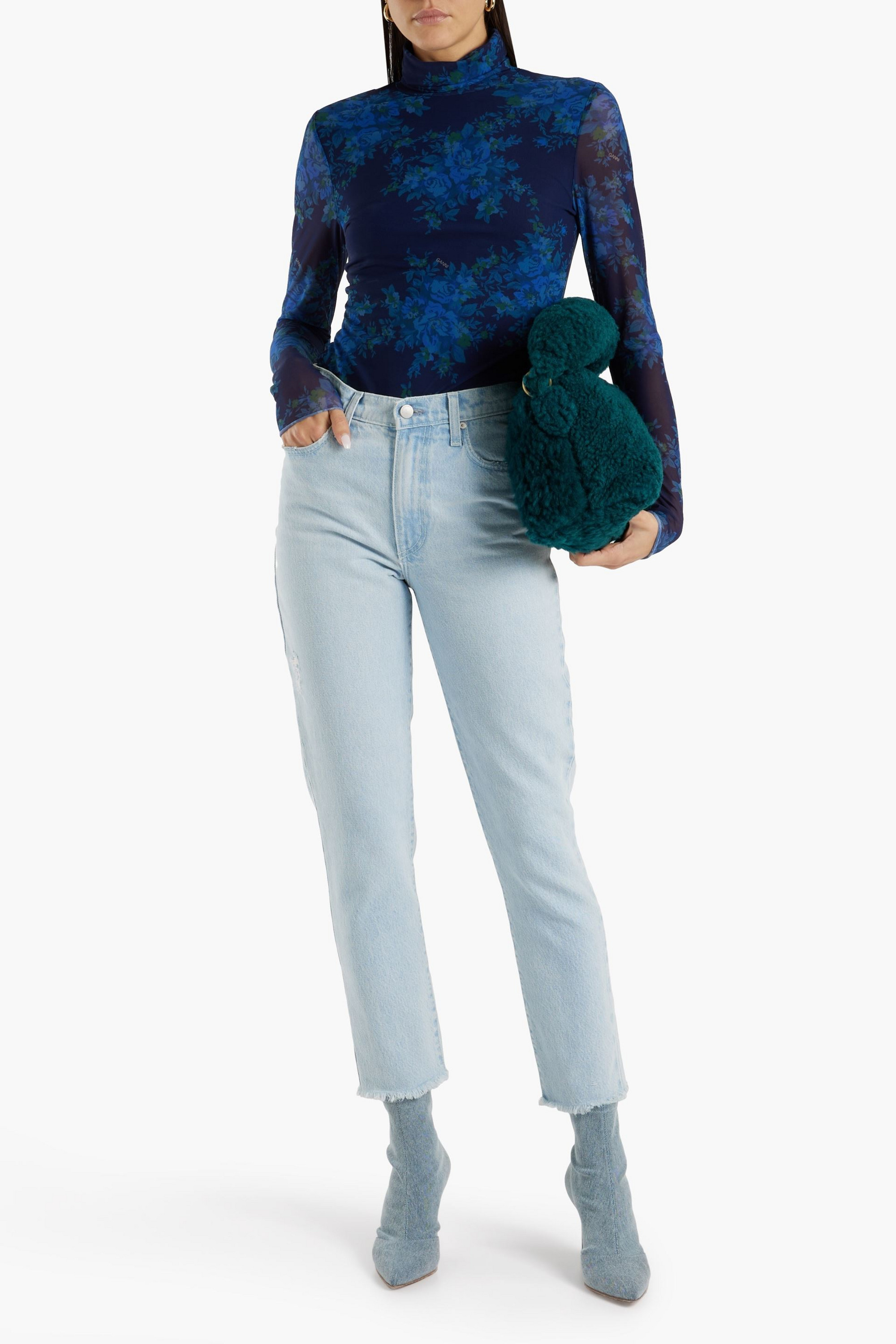 NOBODY DENIM Bessette high-rise tapered jeans