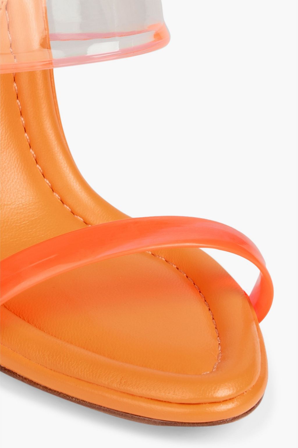 ALEXANDRE BIRMAN Joanna leather and PVC mules