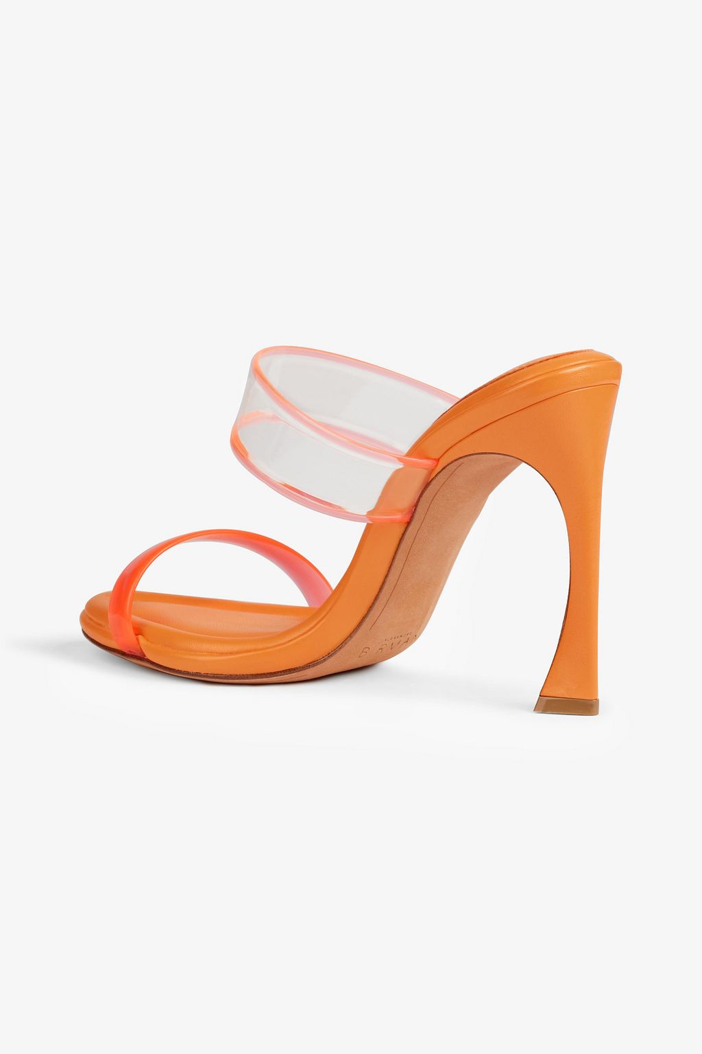 ALEXANDRE BIRMAN Joanna leather and PVC mules