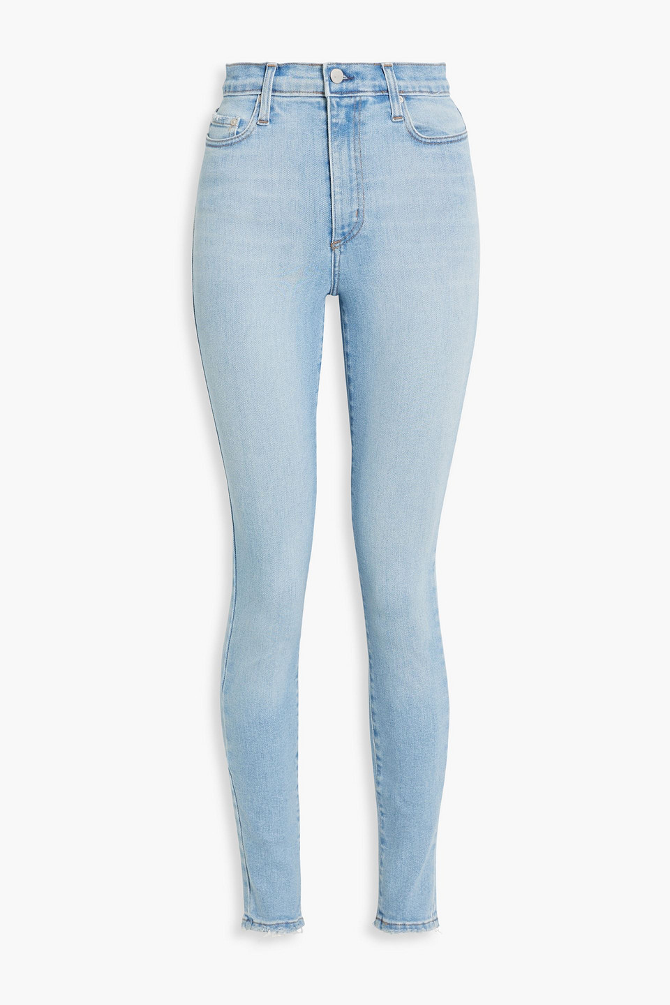 Nobody Denim Siren High-rise Skinny Jeans In Light Denim