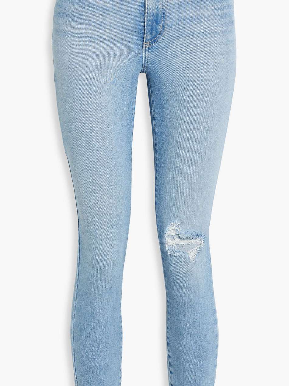 cult cropped distressed high-rise skinny jeans