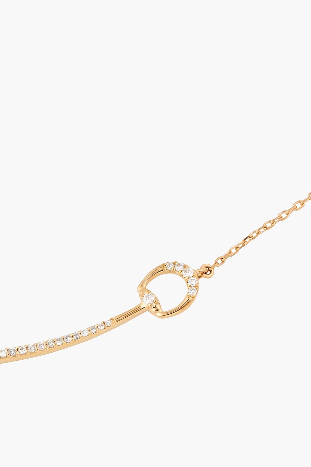 ADINA REYTER 14-karat gold diamond necklace