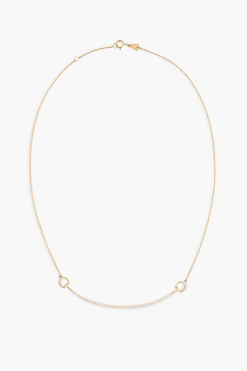 Adina Reyter 14-karat Gold Diamond Necklace