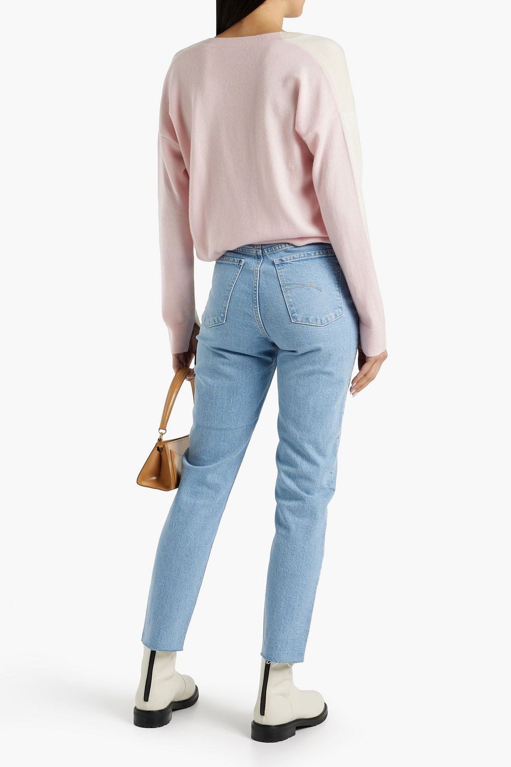 NOBODY DENIM بنطلون جينز «فرانكي» بقصّة أرجل ضيّقة وخصر مرتفع