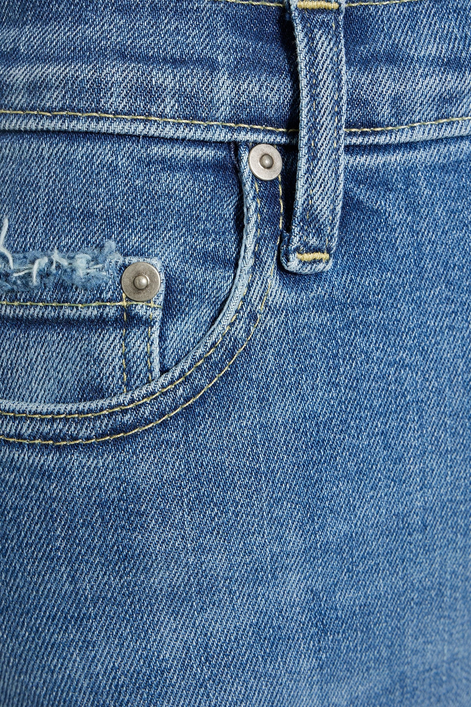 Nobody Denim Cult High-rise Skinny Jeans In Mid Denim
