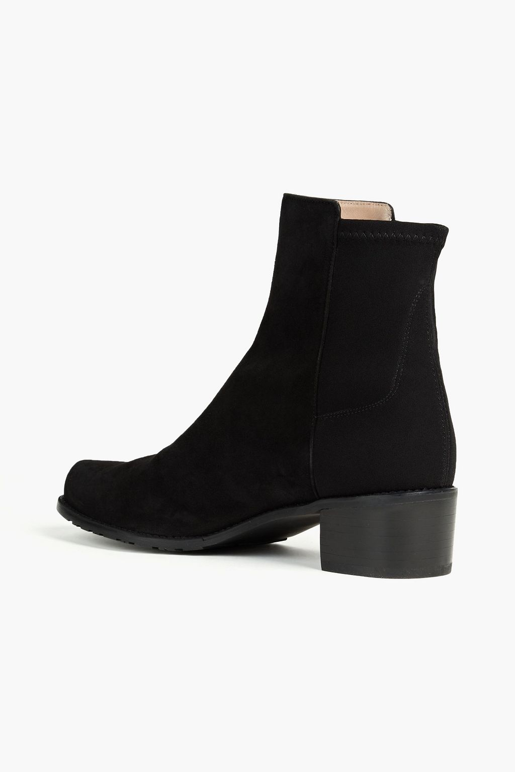 STUART WEITZMAN Ankle Boots aus Neopren und Veloursleder