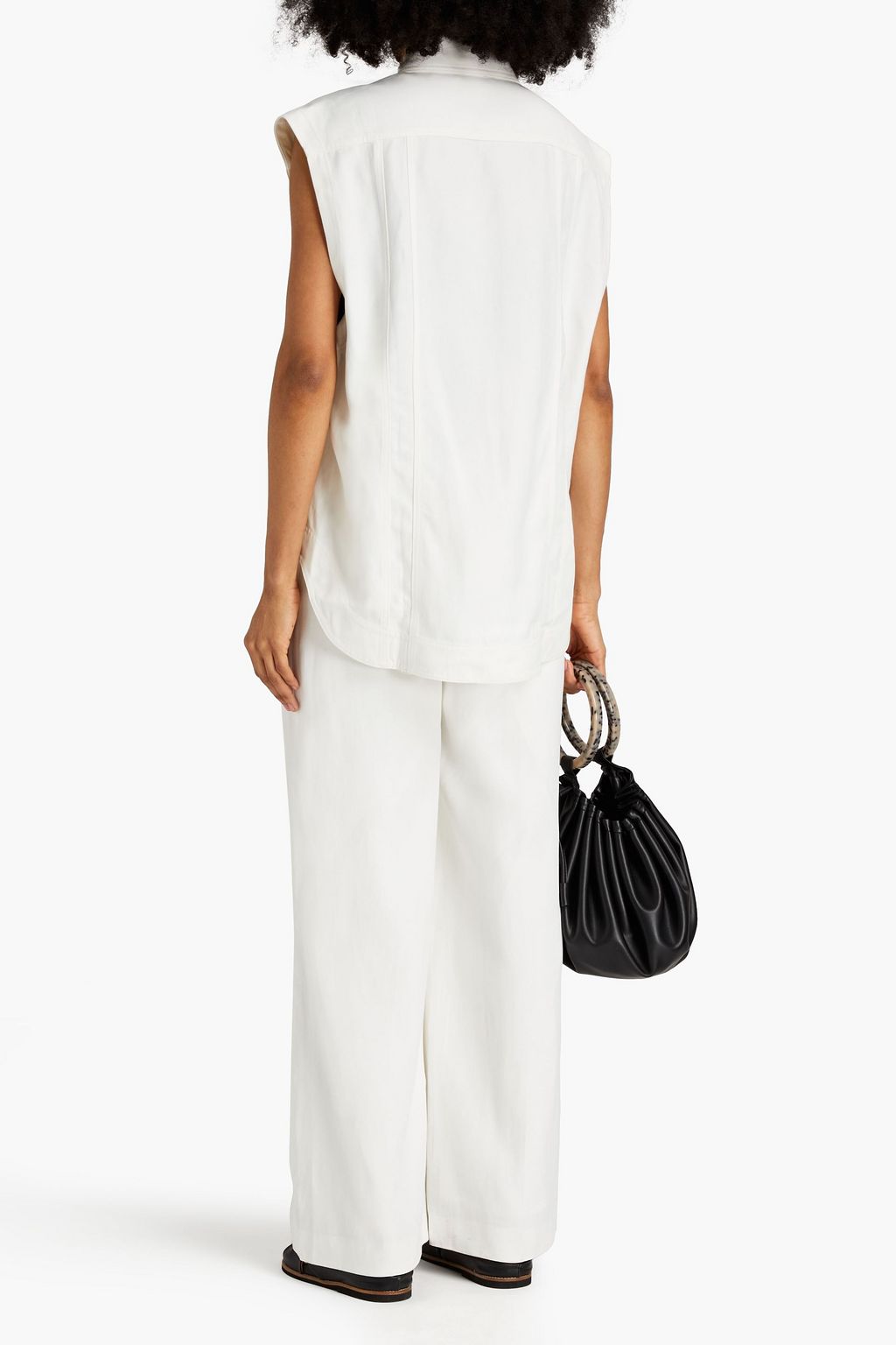 LOULOU STUDIO Maldo oversized twill shirt