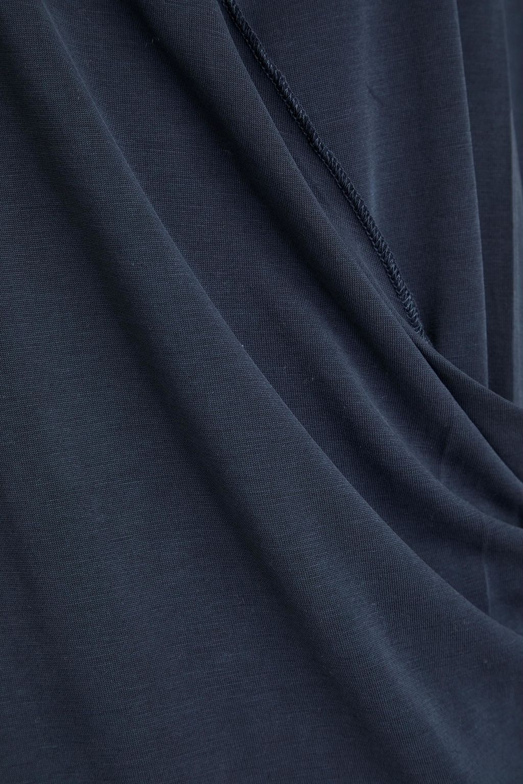 RAG & BONE توب «كريستي» بنمط ملتف من خليط الجيرسيه والمودال