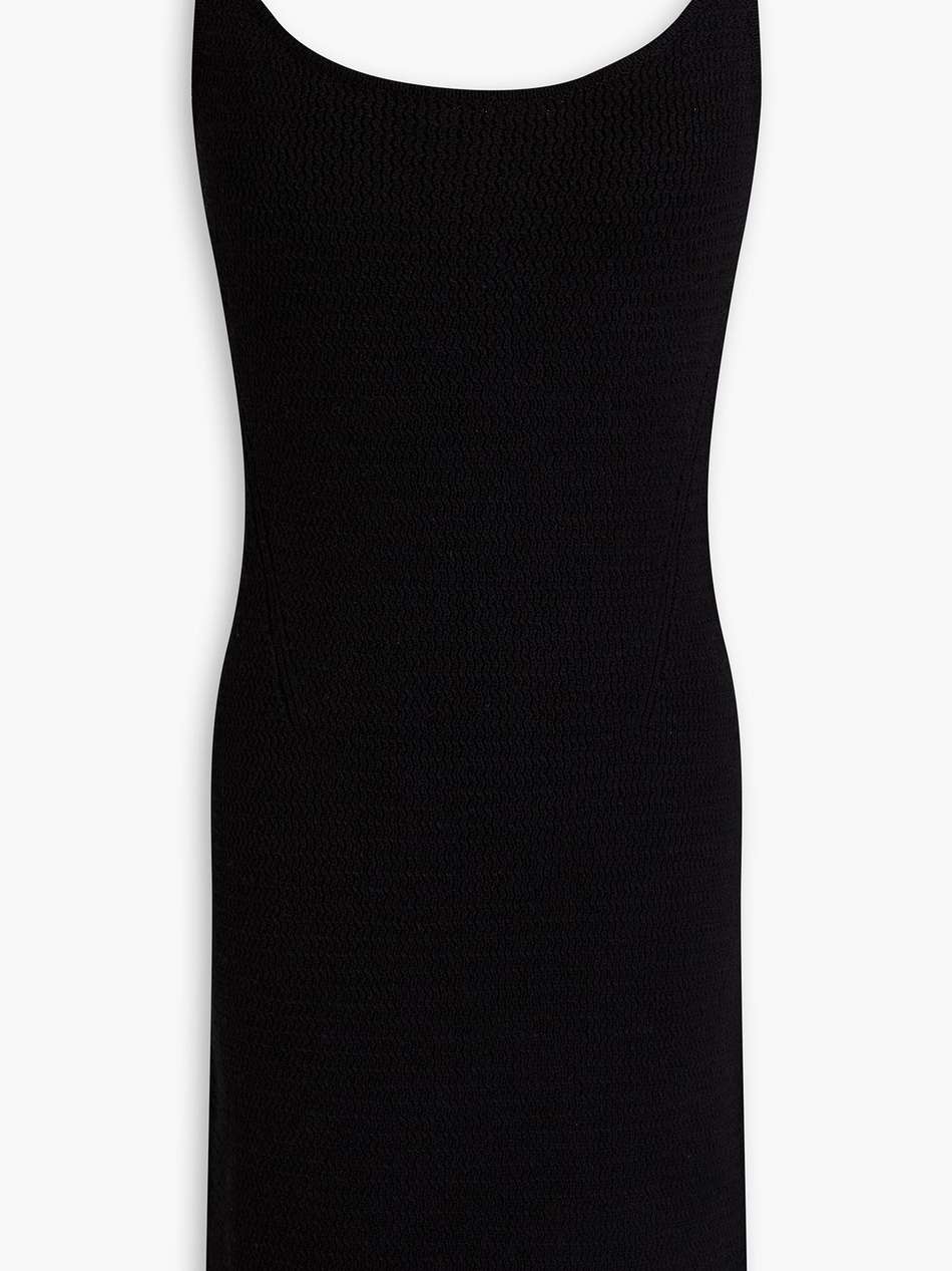 lena cotton-blend mini dress