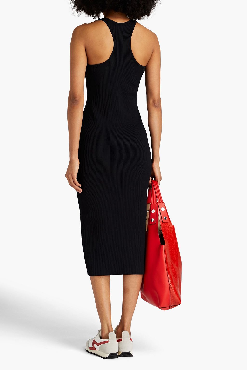 RAG & BONE Asher ribbed-knit midi dress