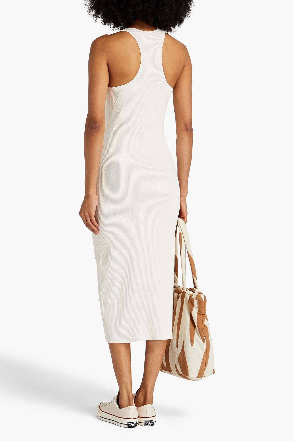 RAG & BONE Asher ribbed-knit midi dress | THE OUTNET