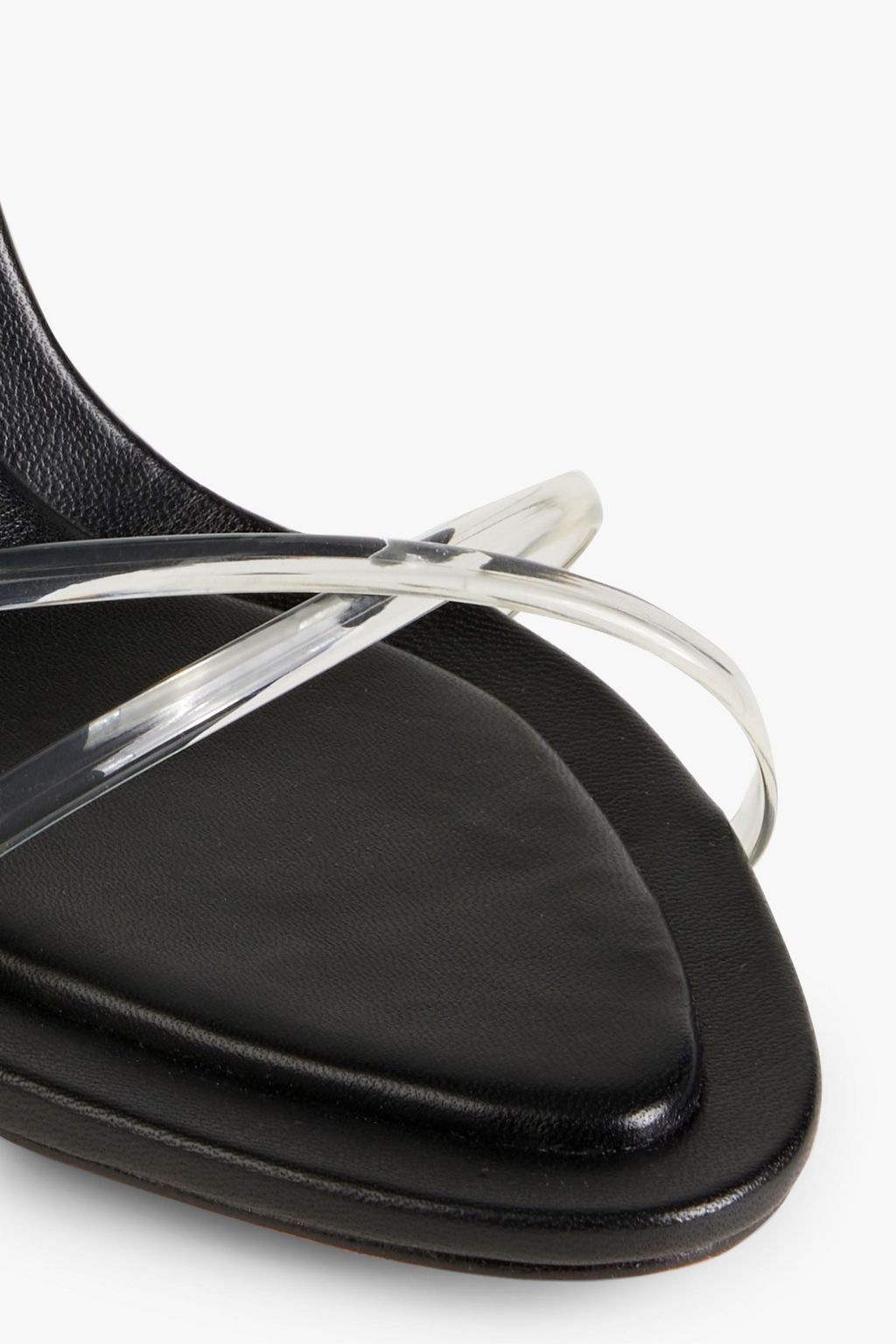 ALEXANDRE BIRMAN 엘리사 가죽 & PVC 샌들