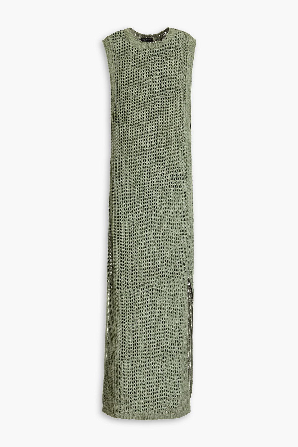 RAG & BONE RILEY CROCHET-KNIT MAXI DRESS,3074457345634505724