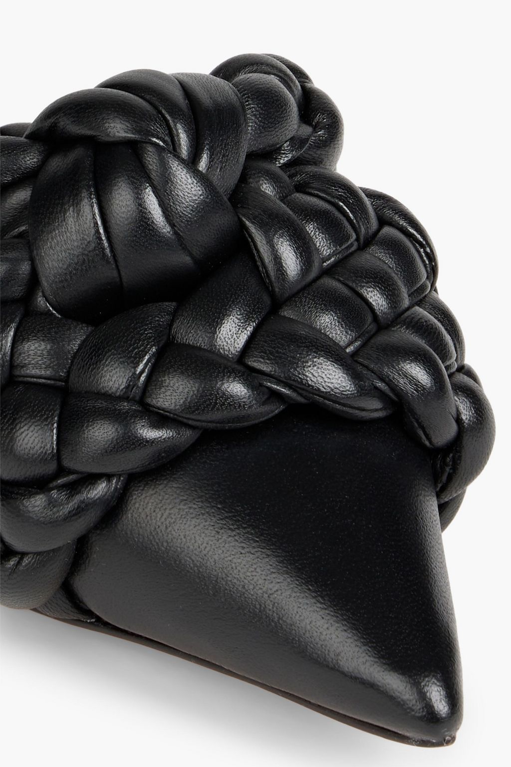ALEXANDRE BIRMAN 카를로타 브레이드 가죽 뮬
