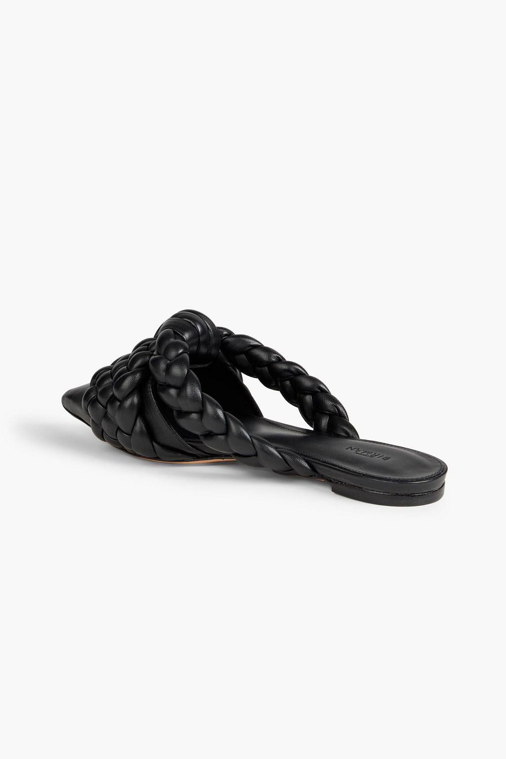 ALEXANDRE BIRMAN 카를로타 브레이드 가죽 뮬