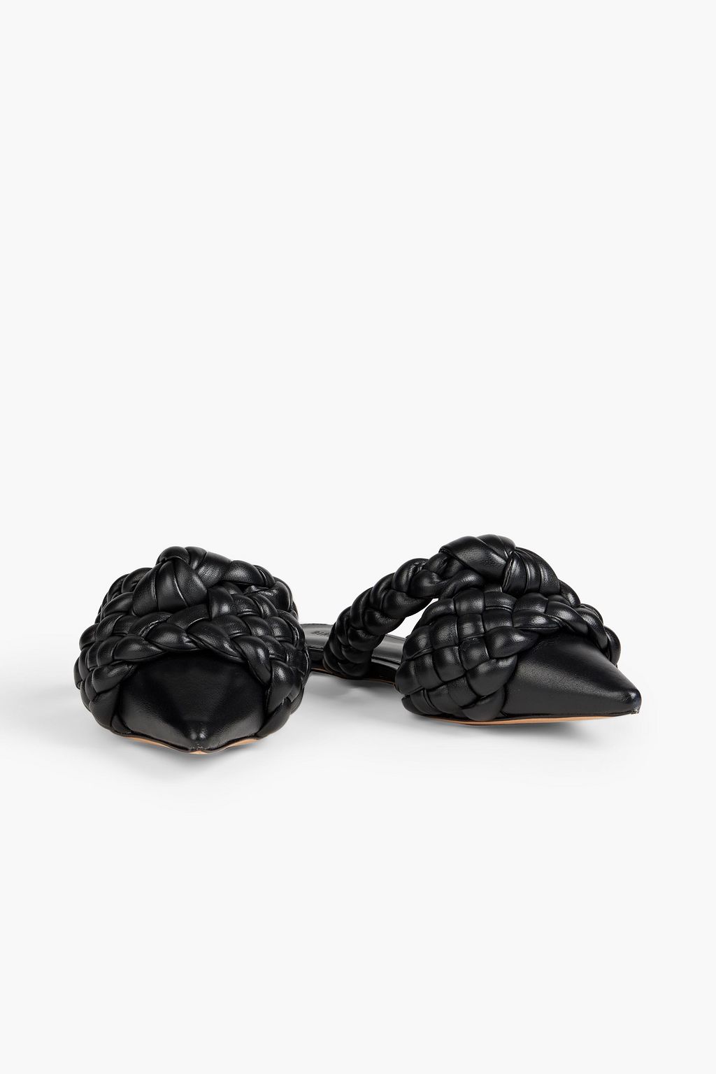 ALEXANDRE BIRMAN 카를로타 브레이드 가죽 뮬