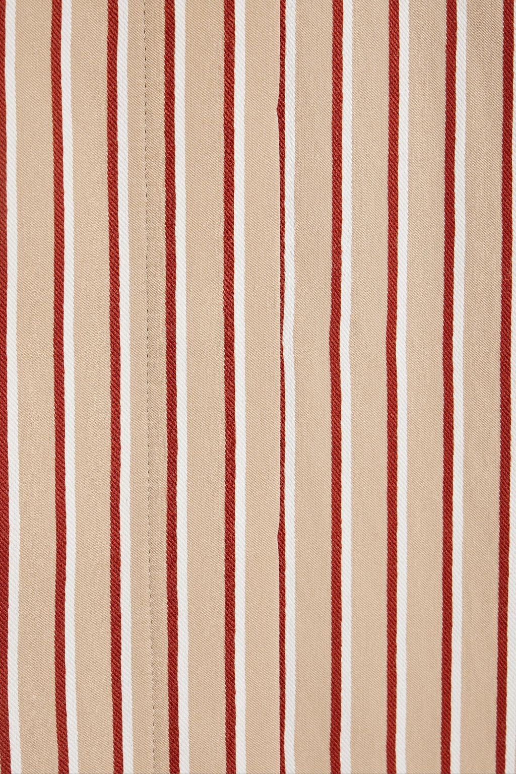 JOSEPH Bratt gestreiftes Hemd aus Twill