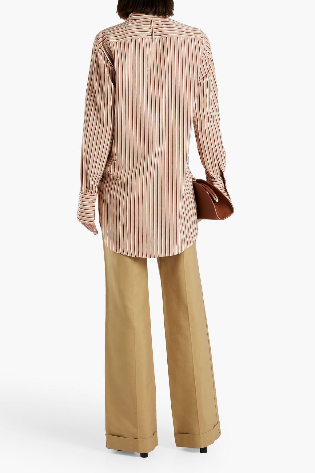 JOSEPH Bratt gestreiftes Hemd aus Twill