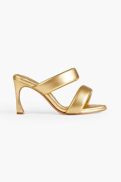 alexandre birman lilla padded leather mules