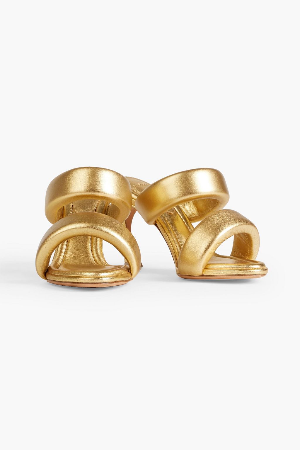 alexandre birman lilla padded leather mules