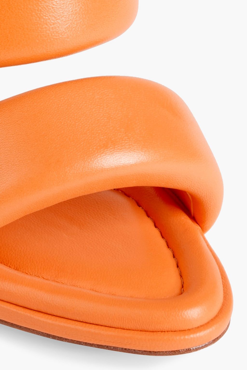 alexandre birman lilla padded leather mules