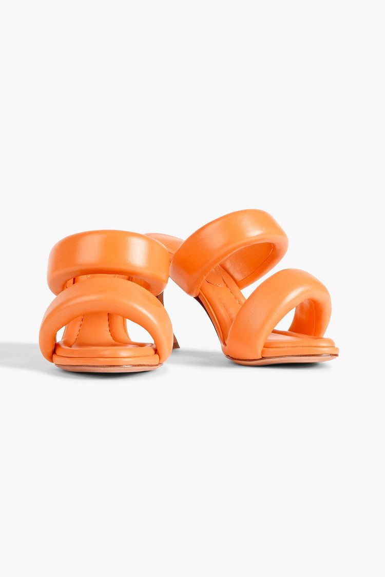 alexandre birman lilla padded leather mules