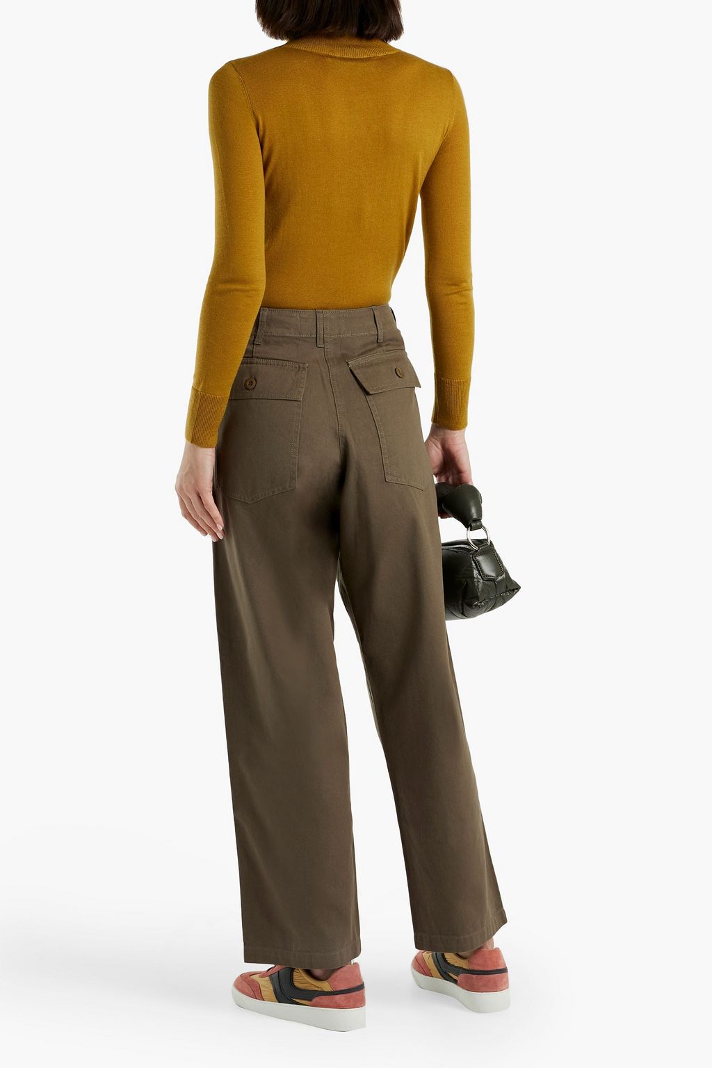 L.F. MARKEY Joshua wool turtleneck sweater