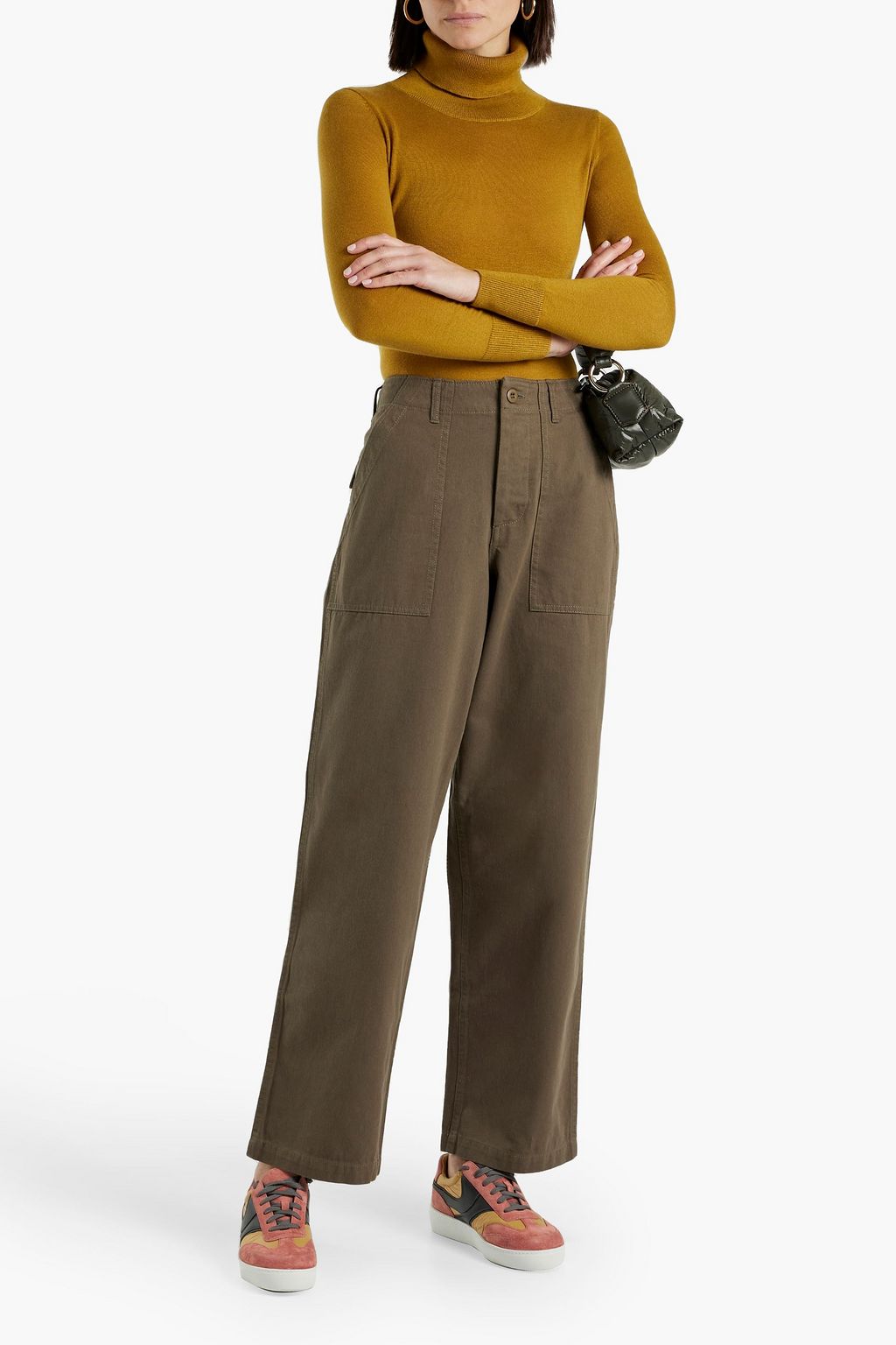 L.F. MARKEY Joshua wool turtleneck sweater