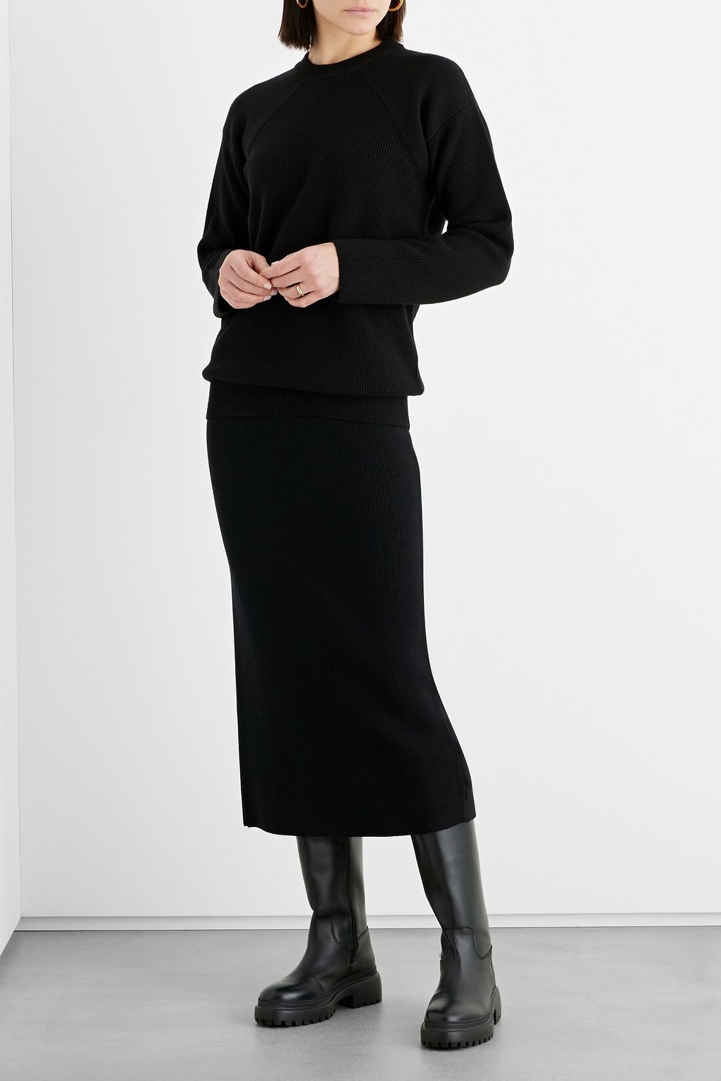 IRIS & INK Evelyn merino wool sweater
