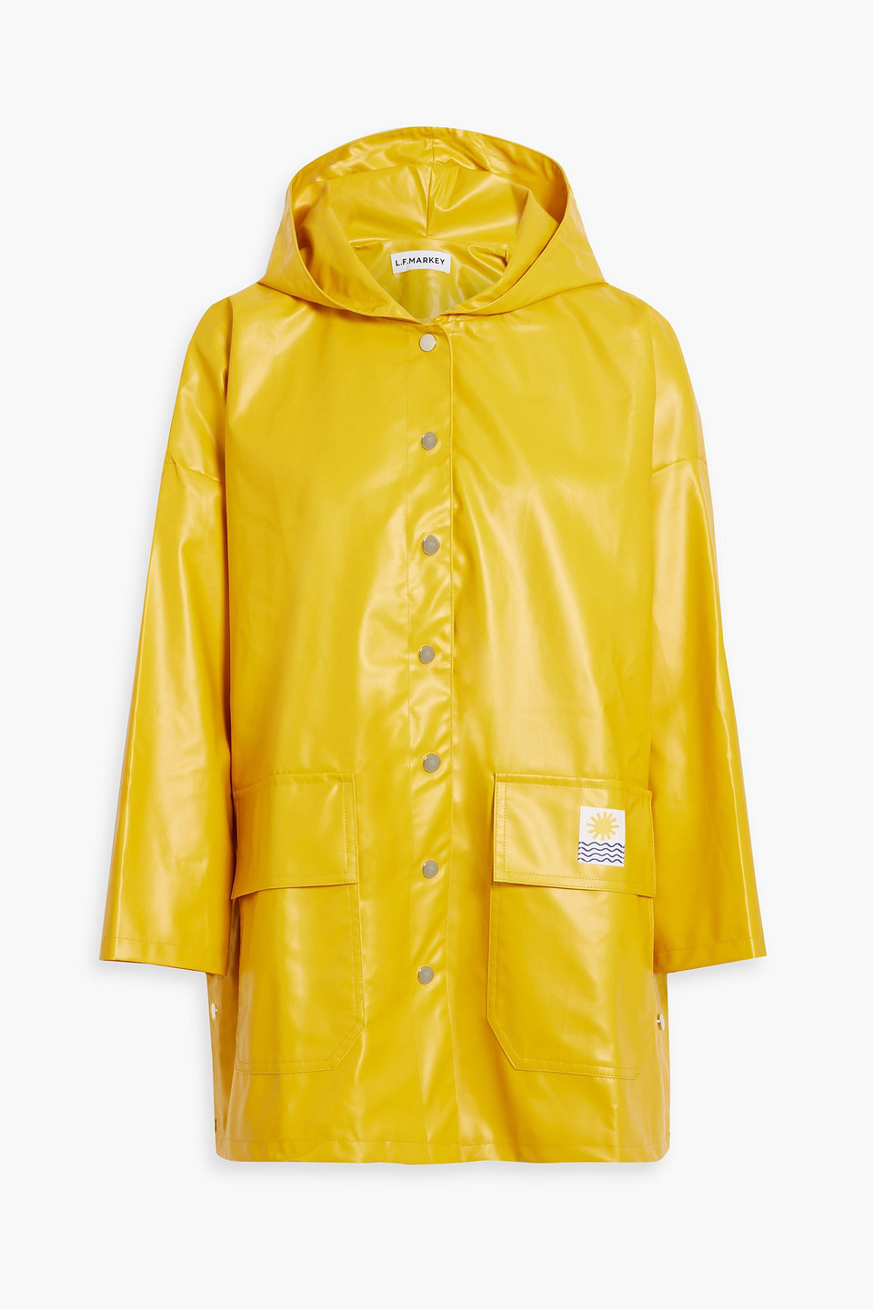 L.F. MARKEY Jonah rubber raincoat
