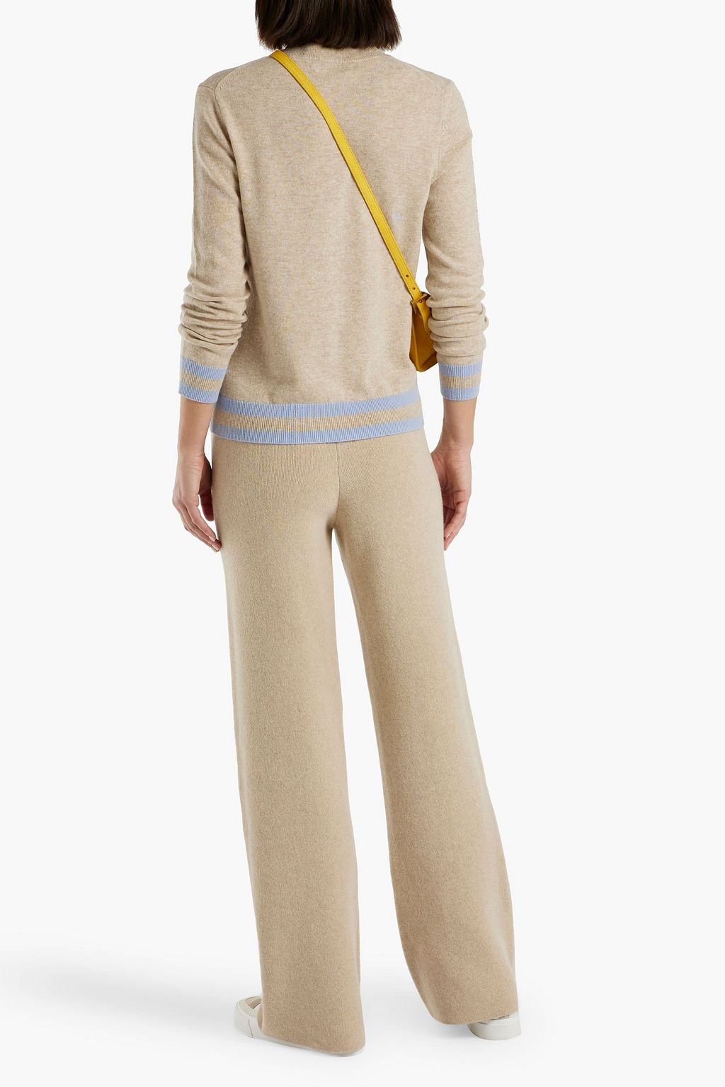 CHINTI & PARKER Striped wool and cashmere-blend sweater