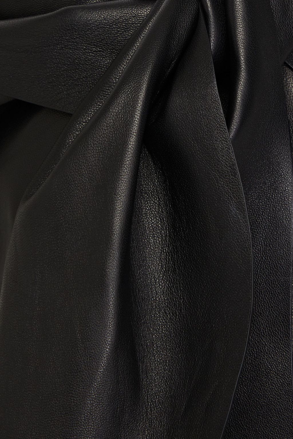 GABRIELA HEARST Charloux leather wrap skirt