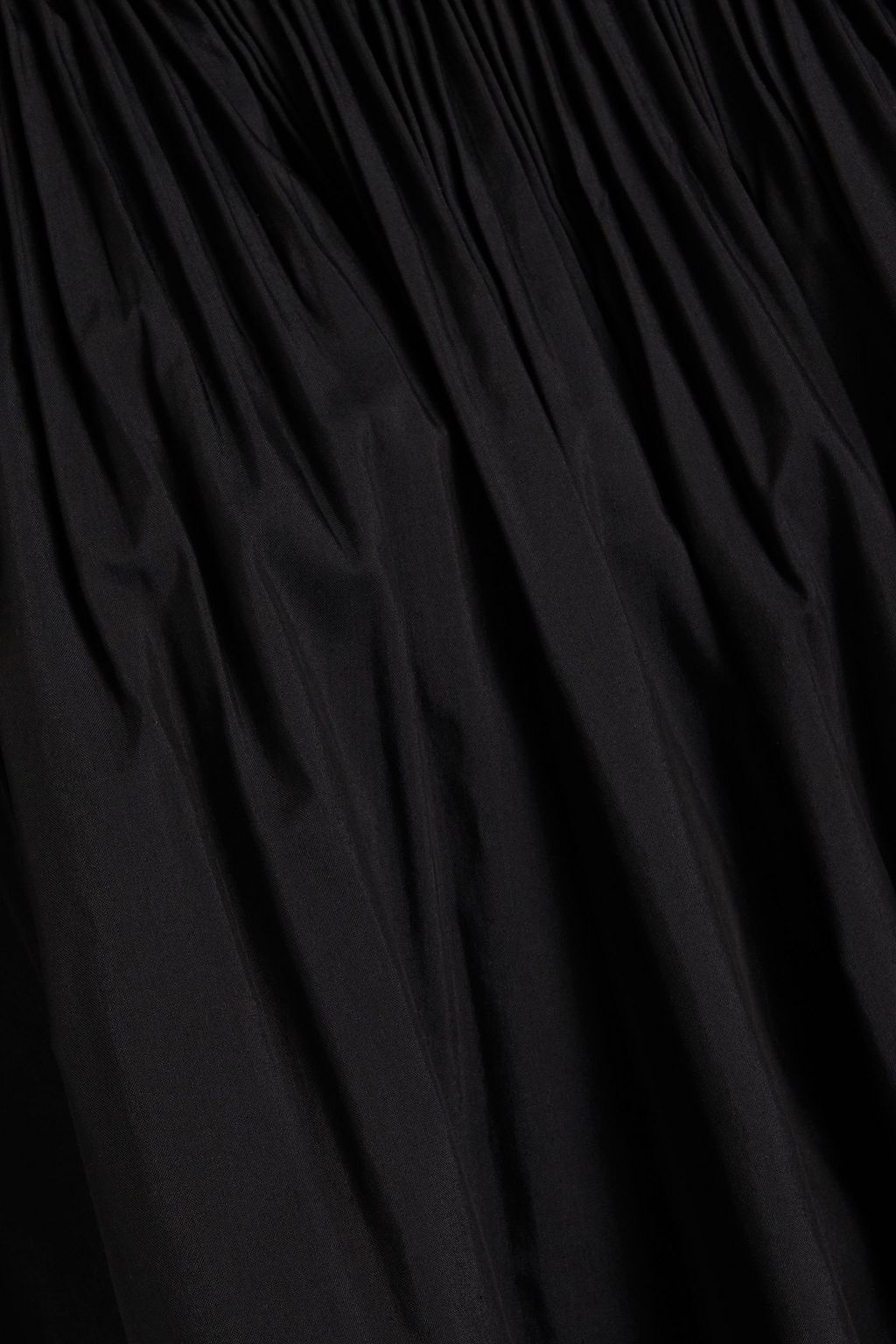 REDVALENTINO Oberteil aus einer Baumwollmischung mit Raffung und Cut-outs