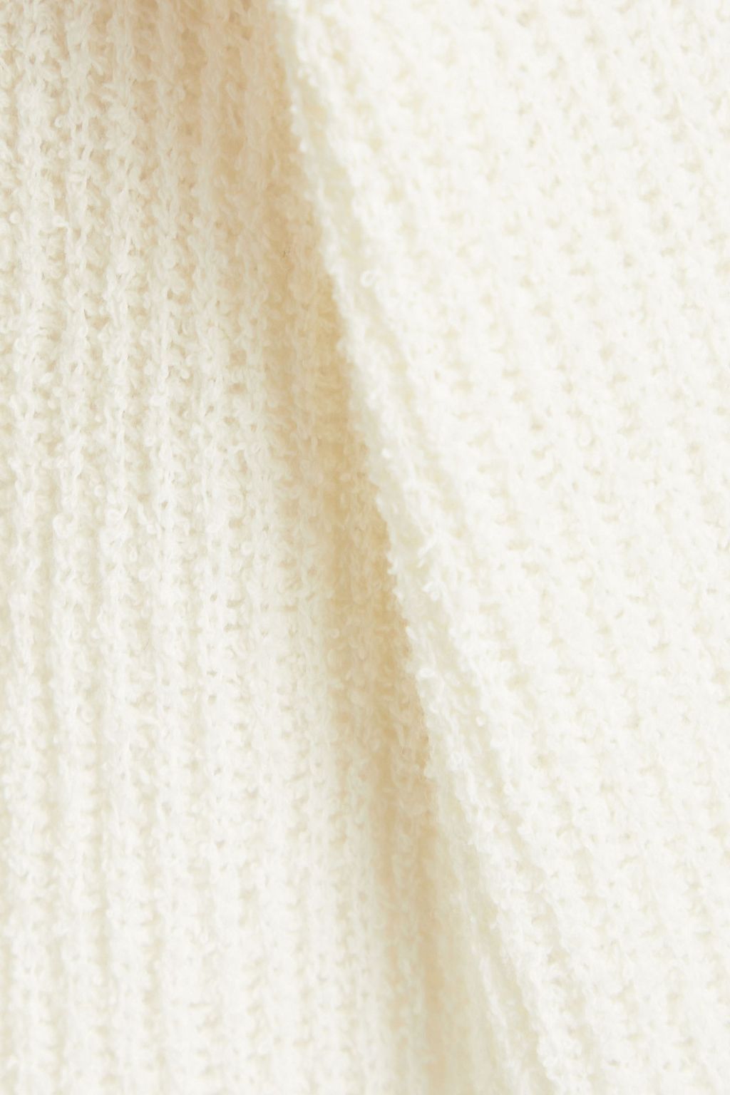 RAG & BONE Soleil ribbed cotton-blend midi skirt