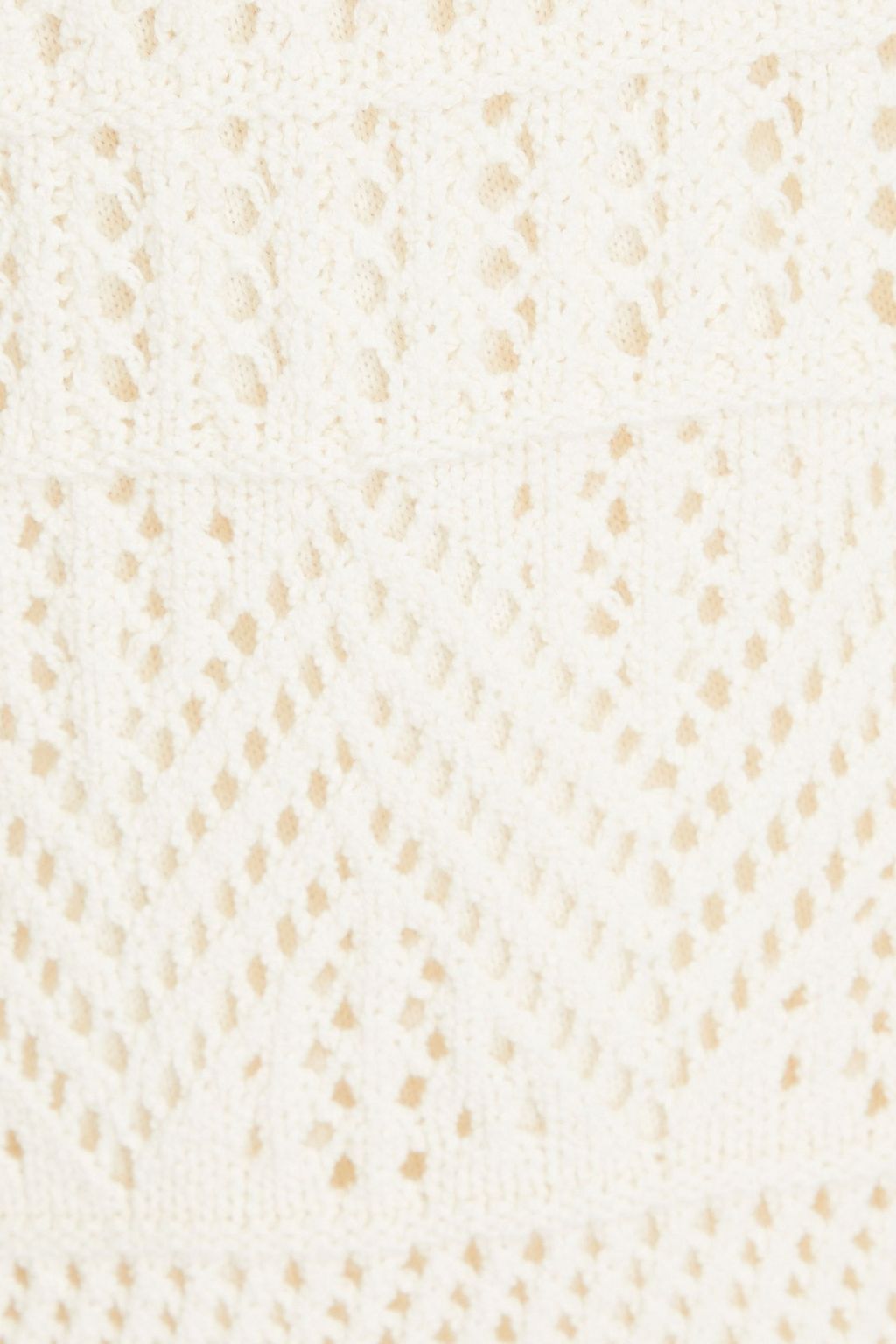 RAG & BONE Renee crochet-knit cotton-blend midi dress