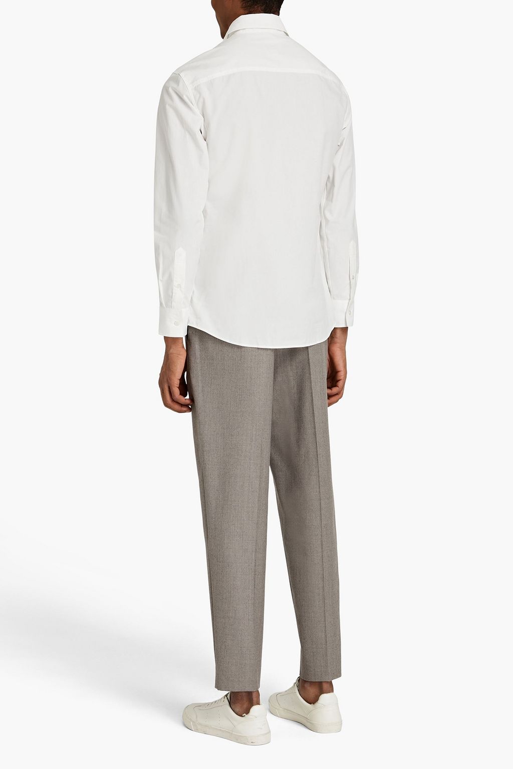 DUNHILL Cotton-jacquard shirt