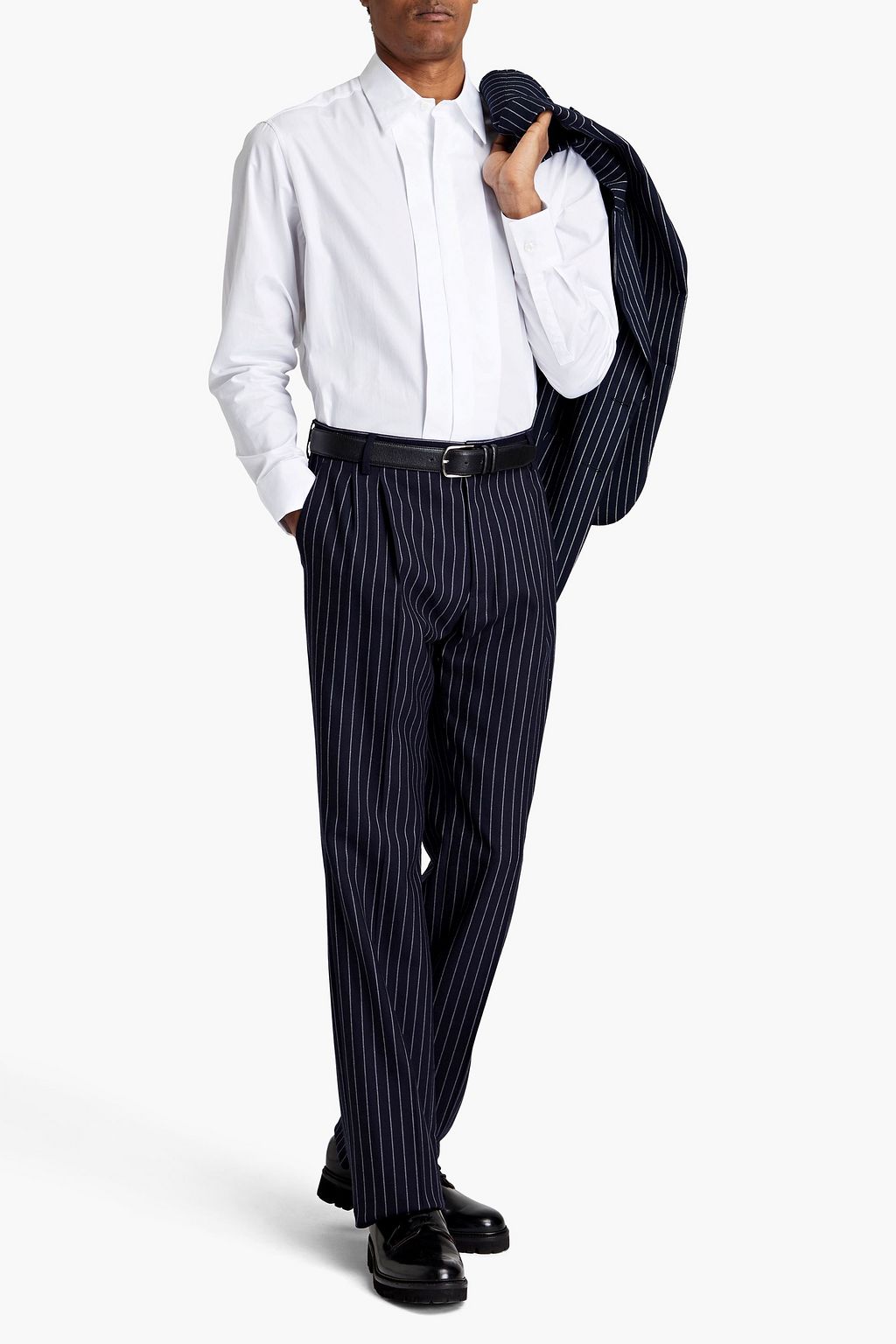 DUNHILL Cotton-poplin shirt