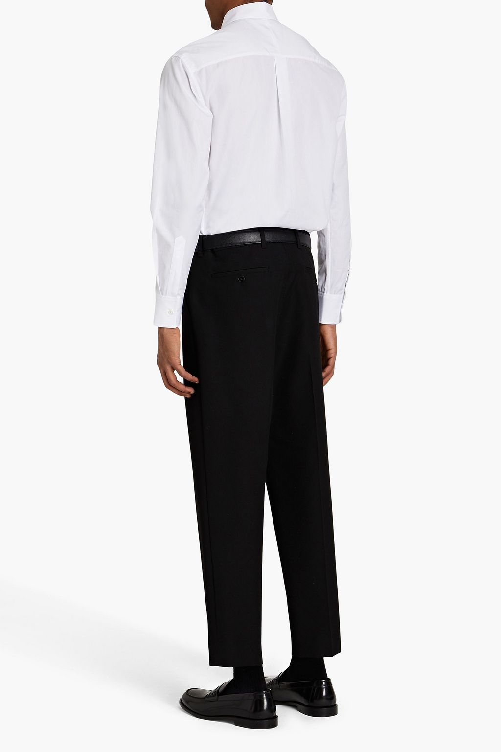 DUNHILL Cotton-poplin shirt