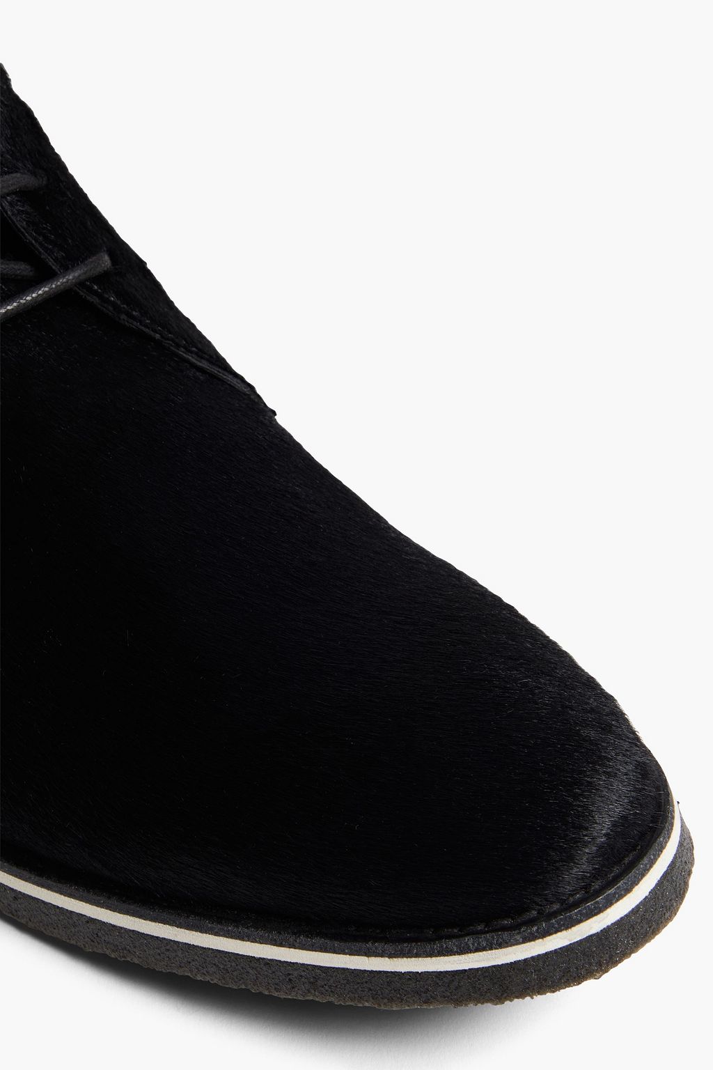 TOD'S Calf-hair chukka boots