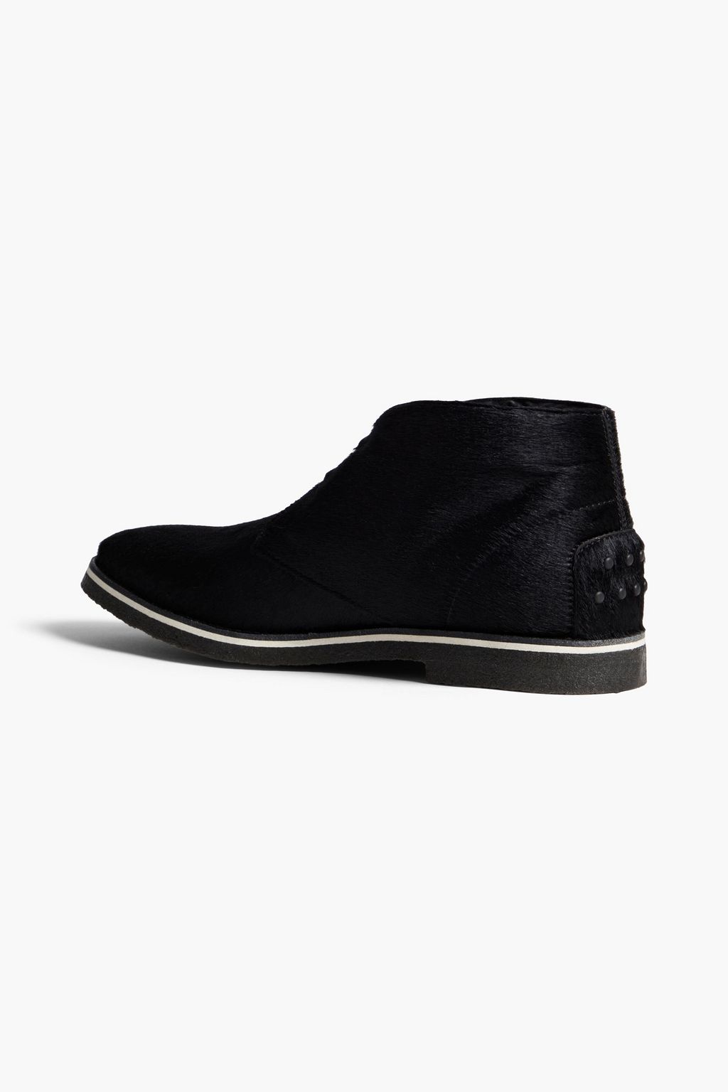 TOD'S Calf-hair chukka boots