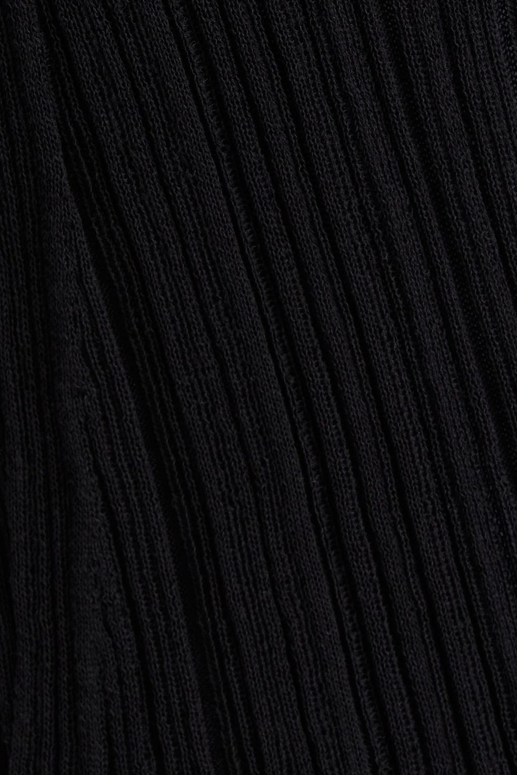 MCQ ALEXANDER MCQUEEN Ribbed cotton-blend cardigan