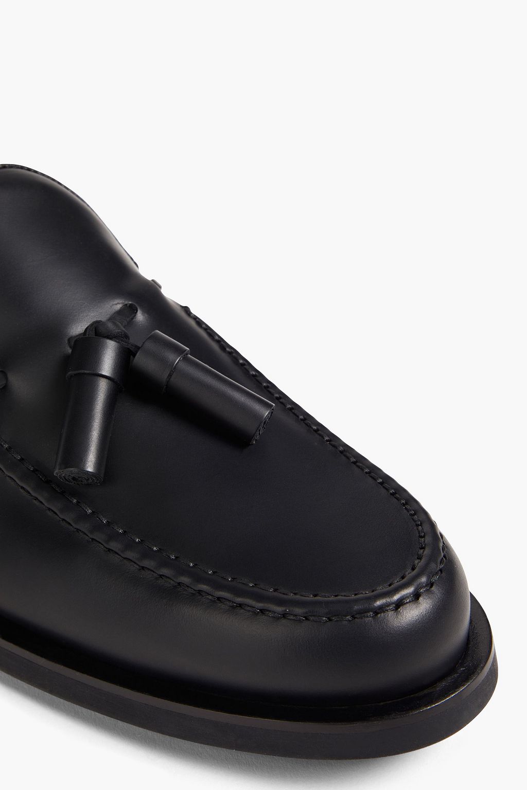 TOD'S Tasseled leather loafers