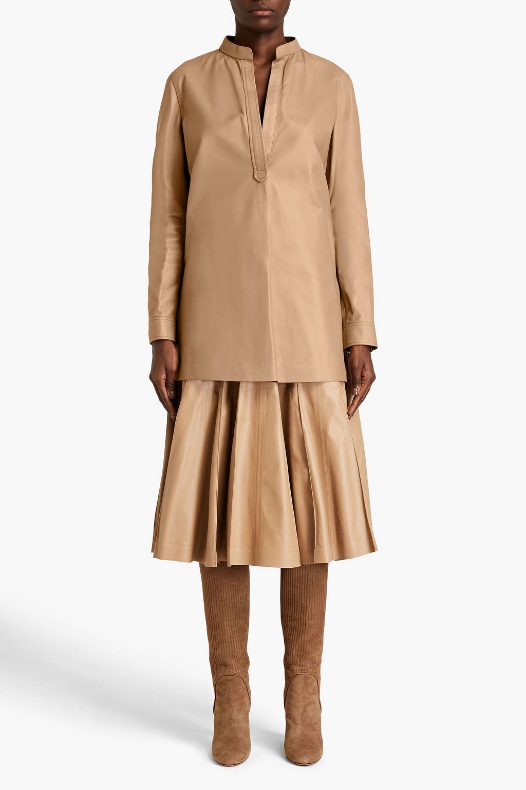 GABRIELA HEARST Freja leather tunic